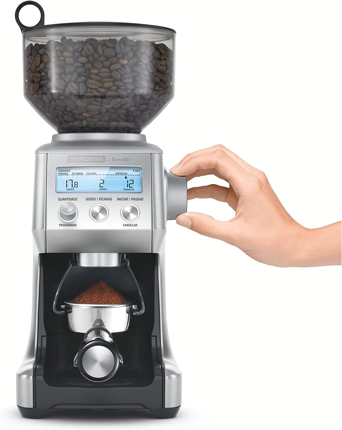 Kit Barista Tramontina: Cafeteira Expresso e Moedor 110V - Imagem 7