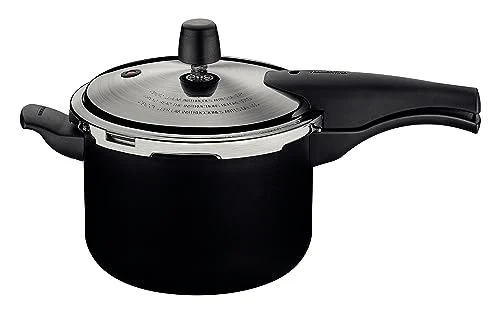 Panela de Pressão Antiaderente Tramontina Vancouver 4,5 L Preta - Imagem 2