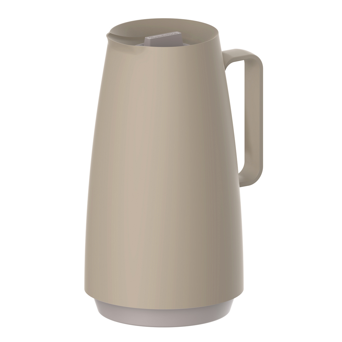 Bule Térmico Tramontina Exata 500 ml Ampola Vidro Bege - Imagem 2