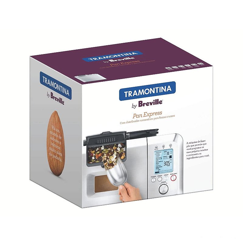 Panificadora Tramontina by Breville Pan Express em Aço Inox com Timer - 127V - Imagem 4