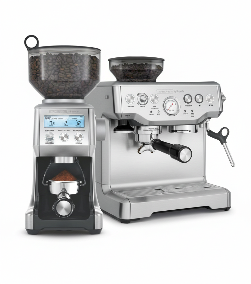 Kit Barista Tramontina: Cafeteira Expresso e Moedor 110V