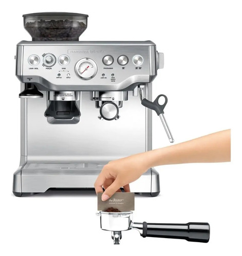 Kit Barista Tramontina: Cafeteira Expresso e Moedor 220V - Imagem 4