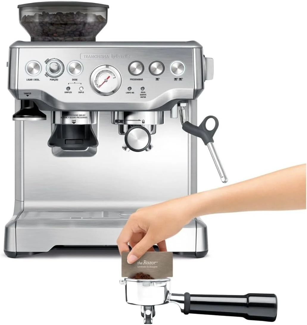 Kit Barista Tramontina: Cafeteira Expresso e Moedor 110V - Imagem 4
